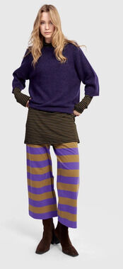 Alembika NWT Urban Retrofit Cropped Pants, Purple Size 0 (XS 4-6)